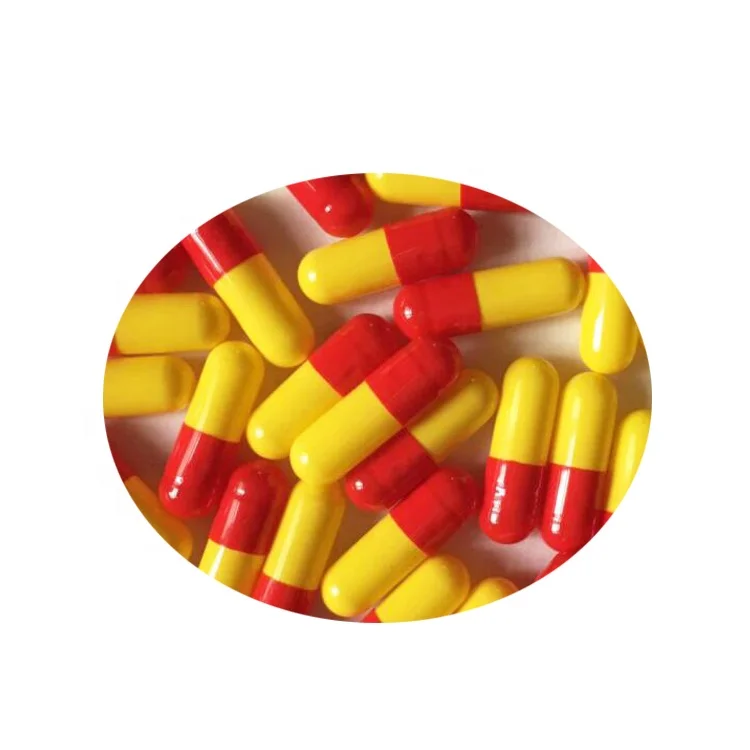 Quick dissolving custom medical hard empty gelatin capsules