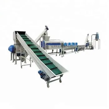 300-3000 кг линия переработки отходов пэт бутылок/ПЭТ хлопьев