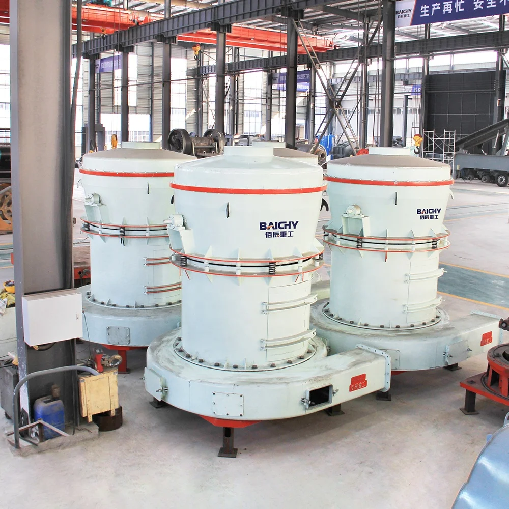 China Factory Roller Grinding Mill Machine Dolomite Gypsum Barite Lime Powder YGM Grinding Mill for Sale