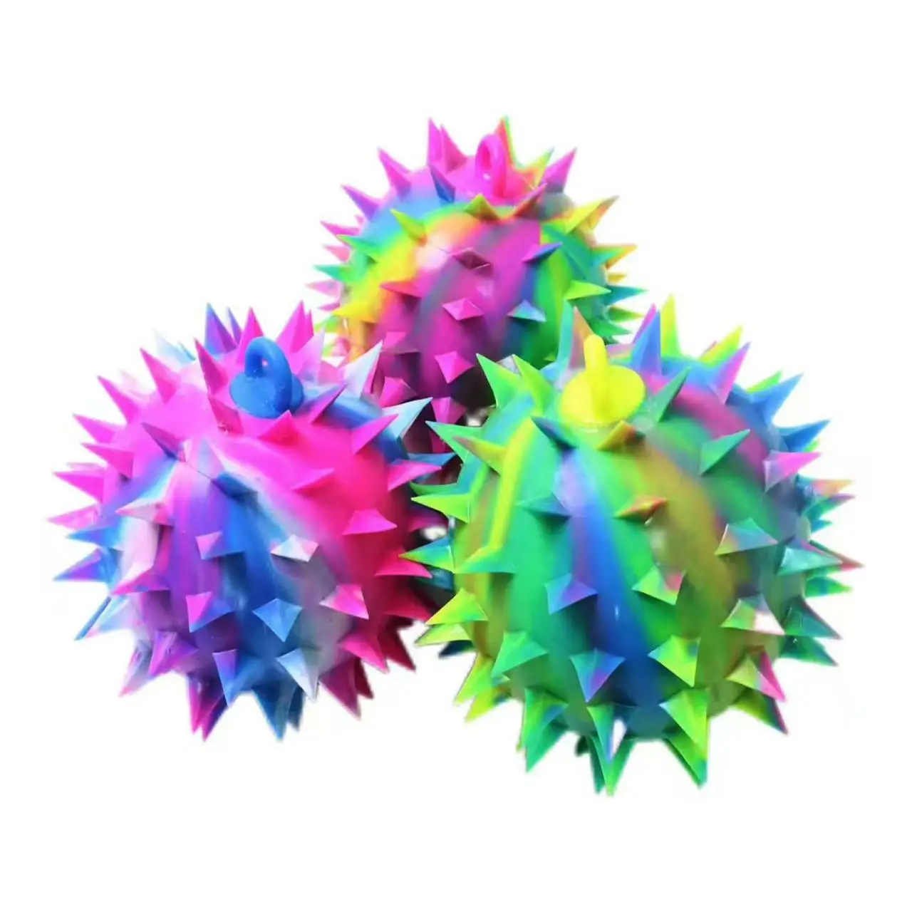 Новое поступление горячая Распродажа 17 см Радужный колючий шарик игрушки для детей гелевый снятия стресса с йо йо