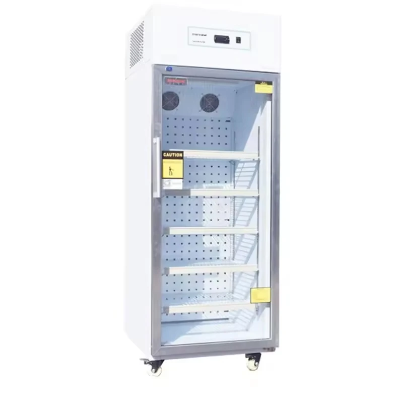 Single-Temperature Portable Vertical Beverage Cooler Display Cabinet with Glass Door New Refrigeration Equipment