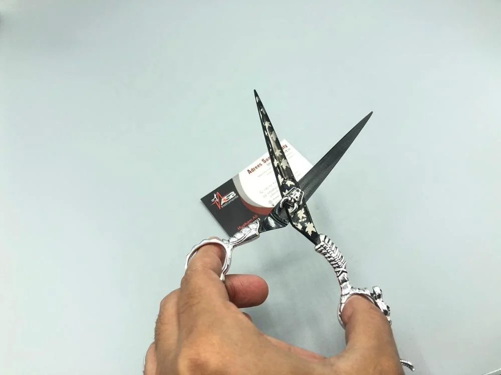 Professional Hair Scissors 6 Inch Hairdressing Scissors for Salon Dragon handle Hair cutting Barber Scissor Shears
