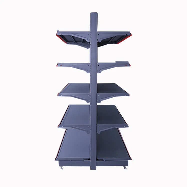 Reasonable Price Metal Shelf For Shops Store Display Rack Single Side Supermarket Shelving