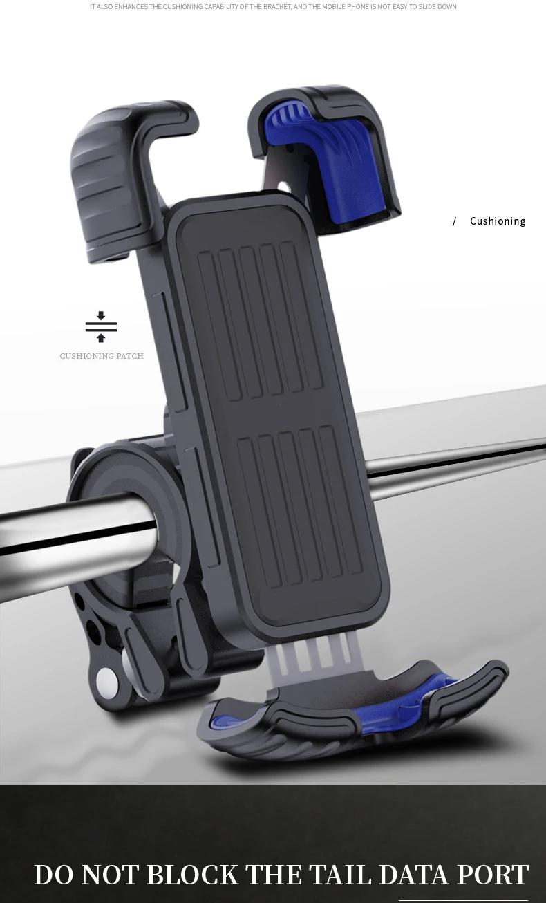 Adjustable 4 Claws Bicycle Motorcycle universal bike phone holder for all size phone mount