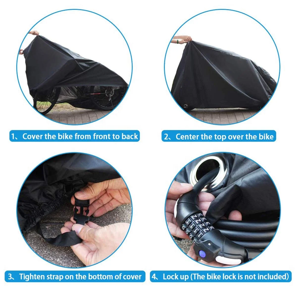 new waterproof bike cover