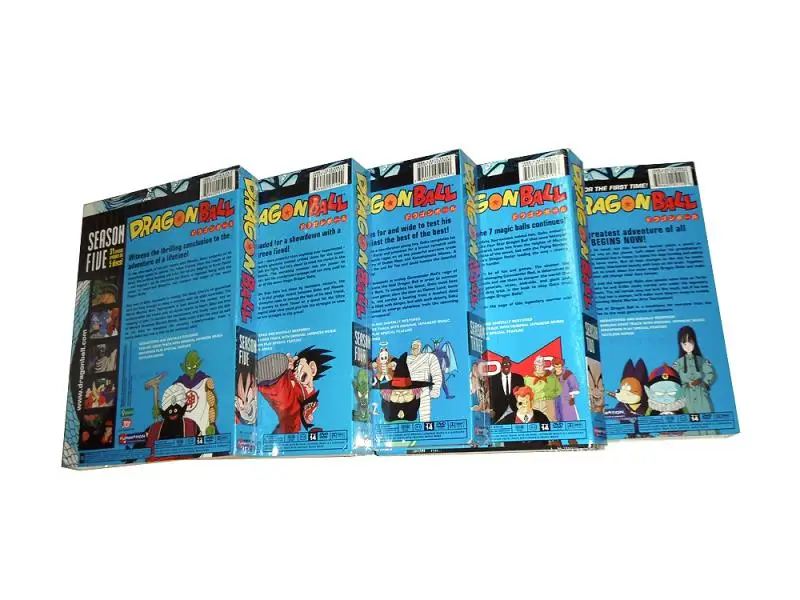 Dragon Ball Season1-5 The Complete Series 25 Discs Factory Wholesale DVD Movies TV Series Cartoon Region 1 DVD Free Ship