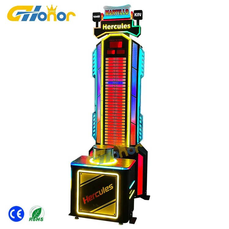 Shopping park Indoor playground Hot selling Boxing machine The king of hammer Coin operated game machine