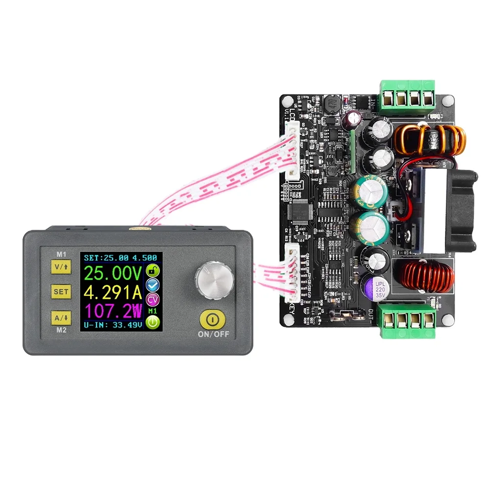 RD DPH3205 DC DC constant voltage current buck boost converter Programmable LCD display adjustable digital Power Supply