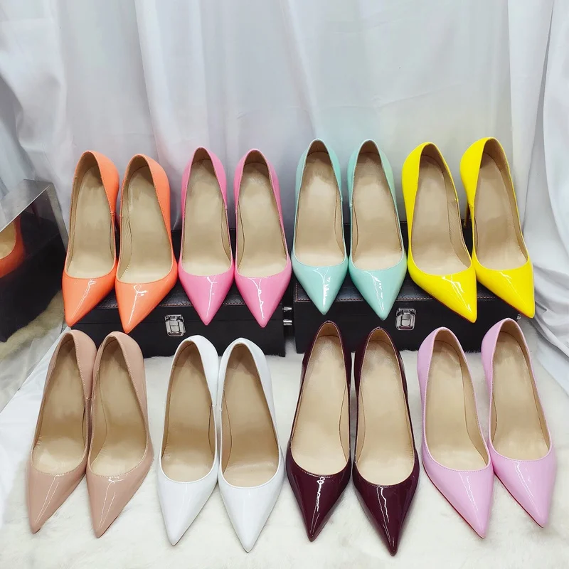 
Formal shoes women red customize sole pointed toe stiletto shoes women ladies dress shoes 
