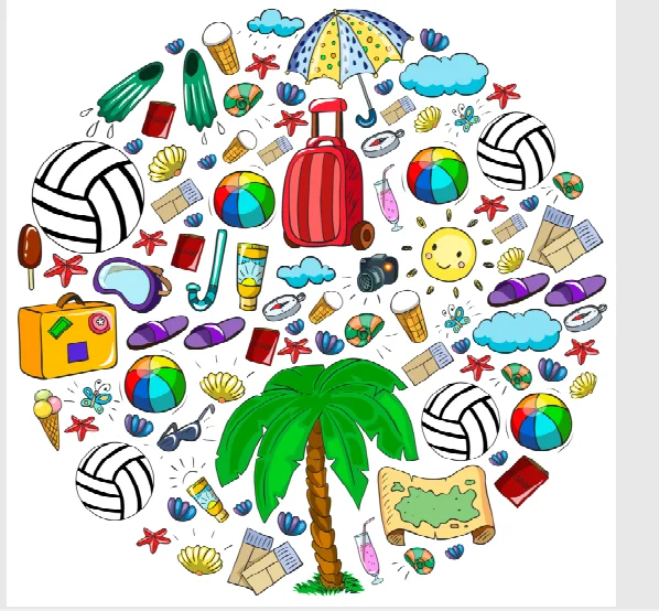 Round  Microfiber beach towel High Quality  personalized beach towel custom printing pattern design round beach towel