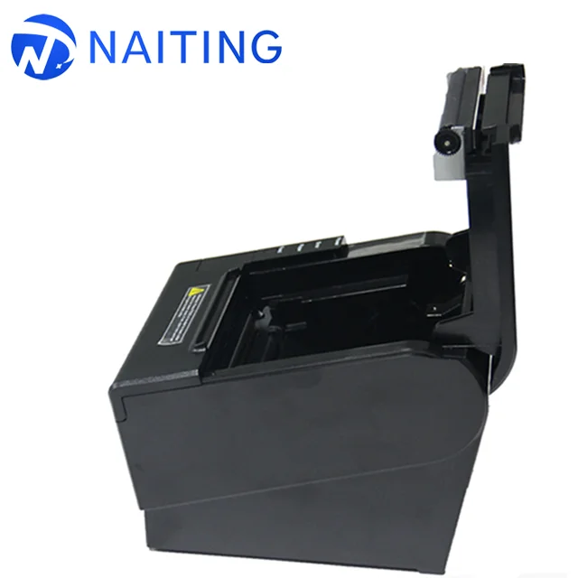 USB cable LAN port dance club desktop black thermal printer receiving