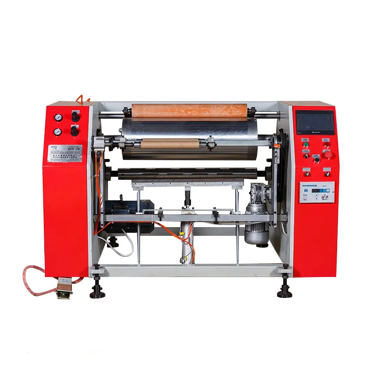 High Speed Multifunction Aluminium Foil Cling Film Rewinder Machine