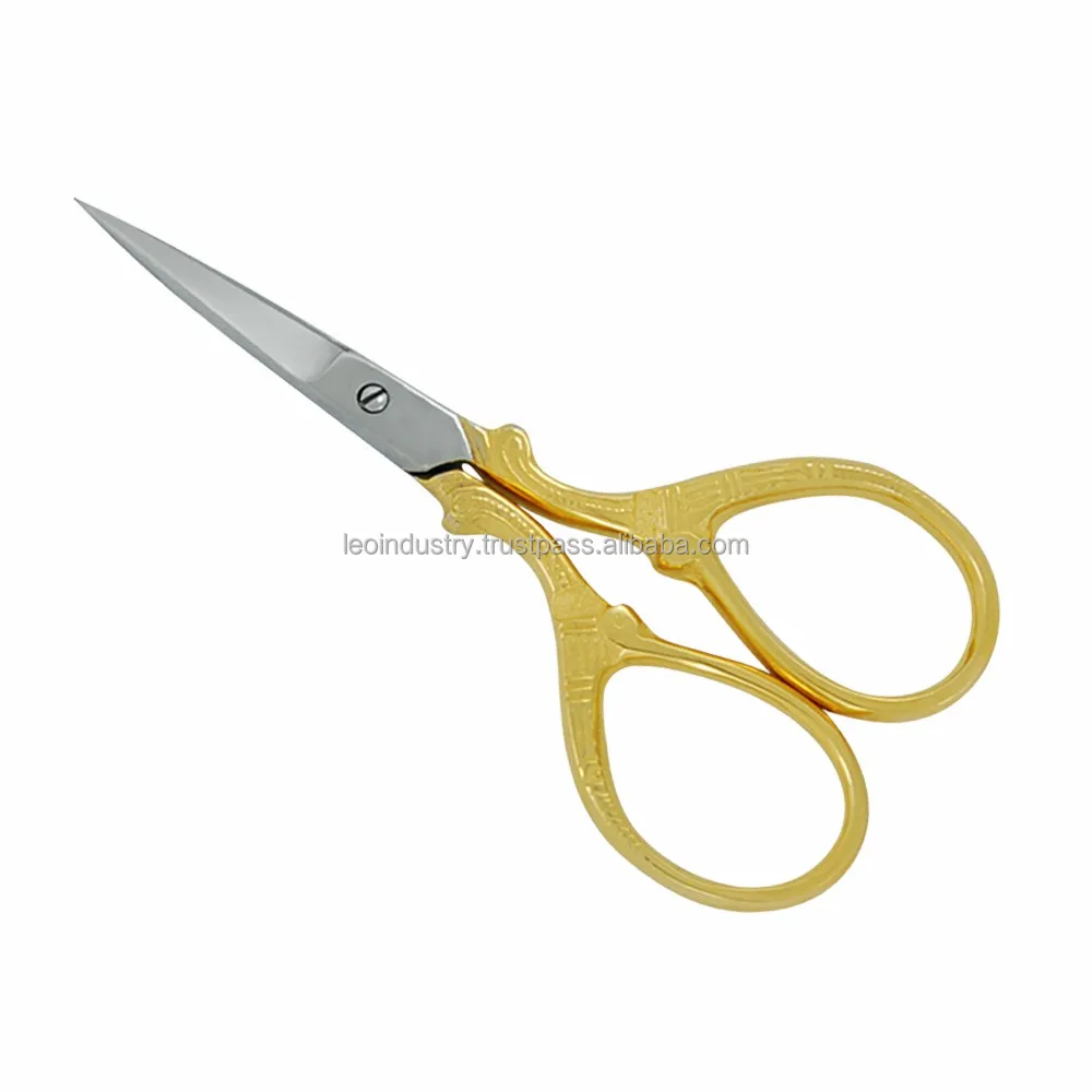 Pakistan Manufacture Beauty Nail Scissors With Sharp Straight Scissors With OEM Service