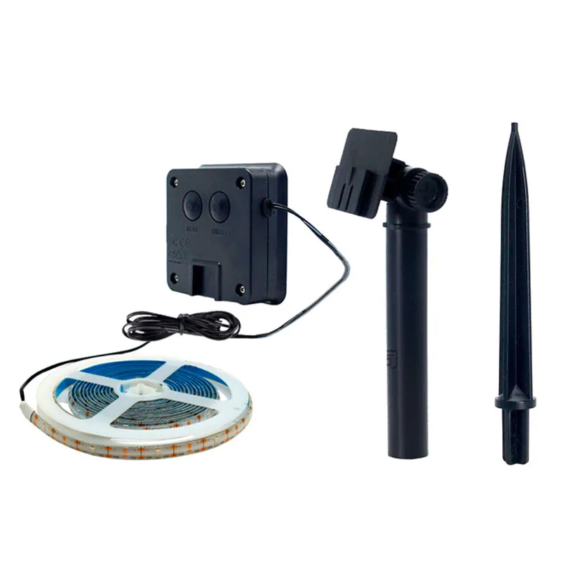 Rgb Outdoor Ip65 Waterproof Powered Solar Led Strip Light