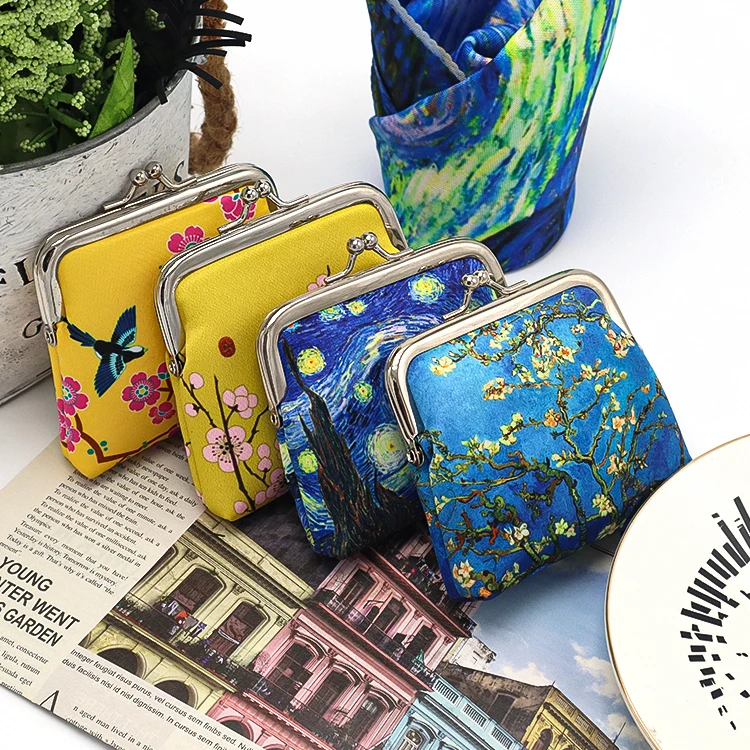 can put card coin kiss lock coin purse small gifts wholesale key bag Coin purse wallet women