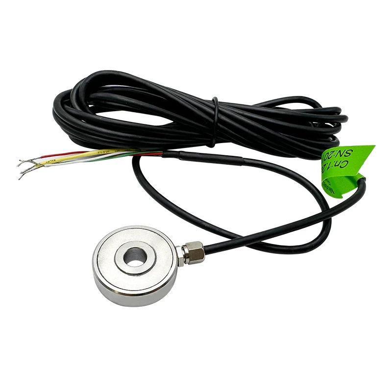 Factory High Quality Pancake Donut Load Cell Washer Type Load Cell Ring Force Sensor for Automatic Assembly