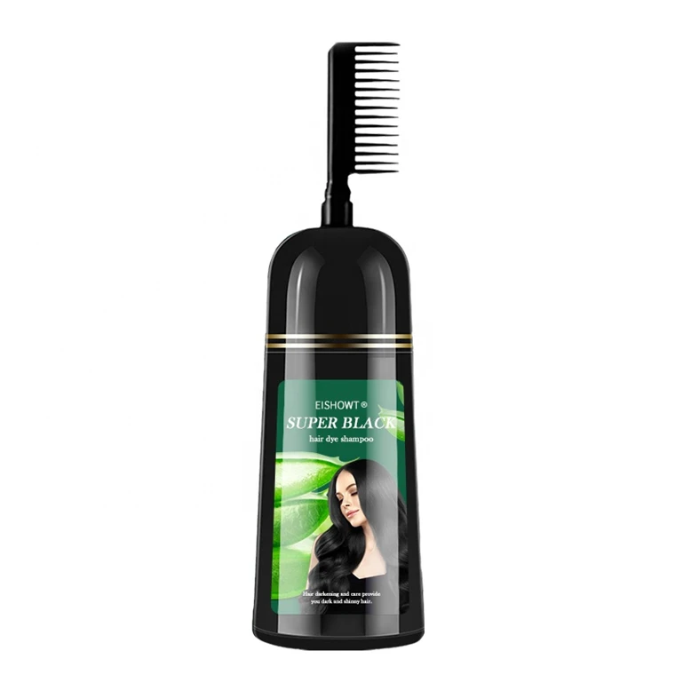 Hot-Sale Argan Essence Ammonia Free Non Allergic Black Hair Dye For Men