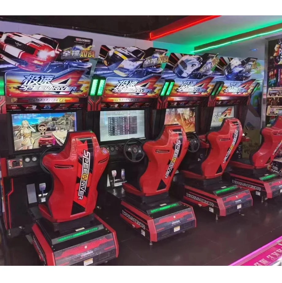 Coin Operated Outrun 32 Car Racing Games Machine Simulator Arcade Simulator Driving Game Machine for Sale