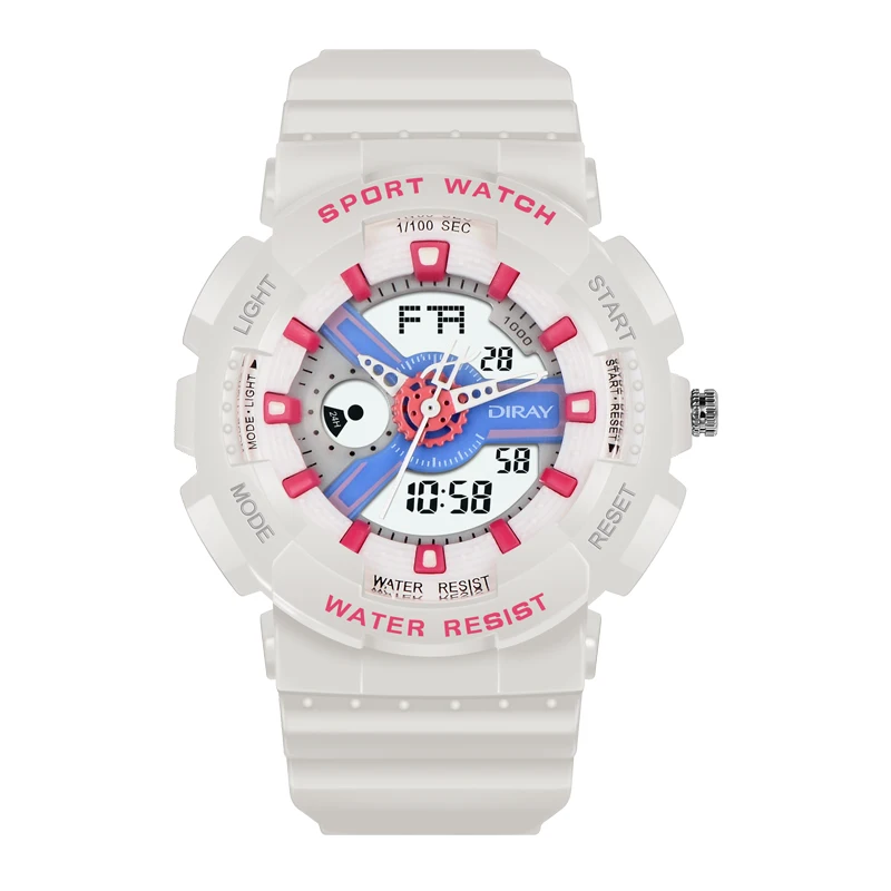 2022 Hot Fashion Diray Japanese Movement Relojes hombre de mujer para Sport Watch Outdoor Sports Analog Digital Watches
