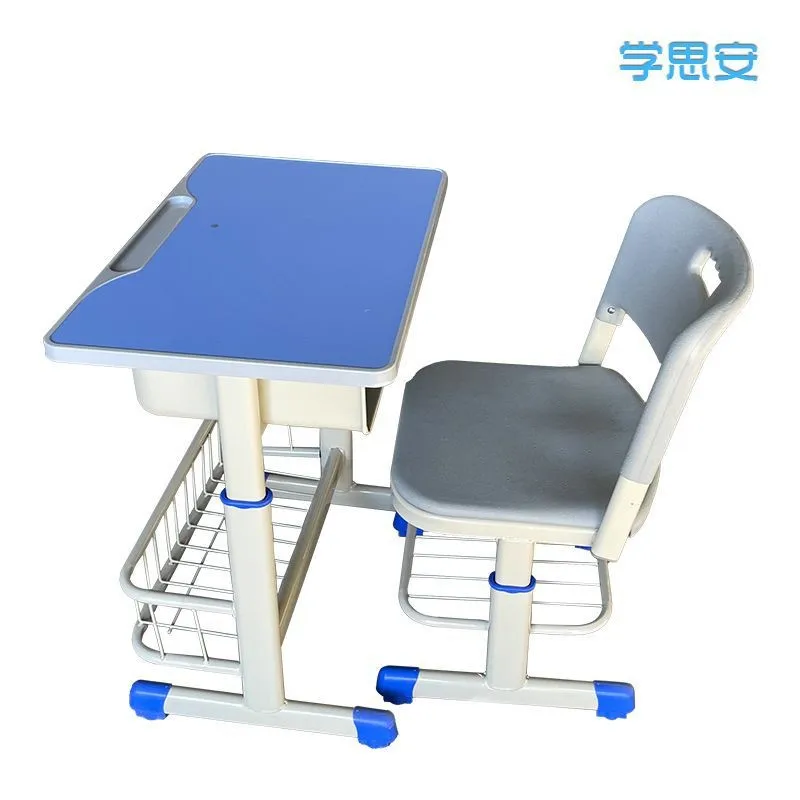 Durable Classroom Reading Table and Chairs Single School Desk And Chair For School Furniture