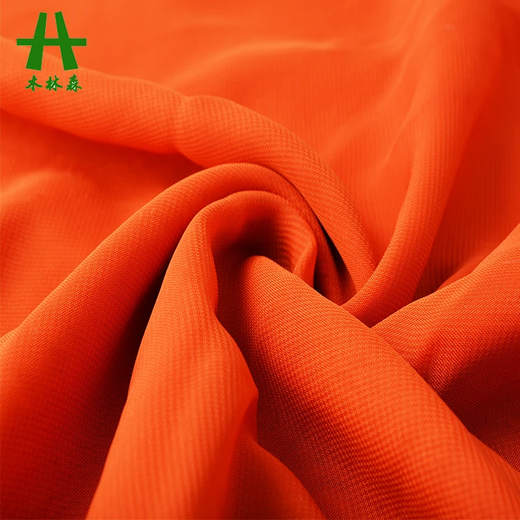  Mulinsen текстиль высокое качество однотонная крашеная ткань блестящий жоржет Платья для подружек невесты шифоновая