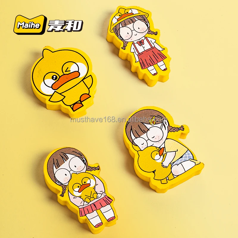 
Wholesale cheap custom eraser promotion school stationery cute eraser 