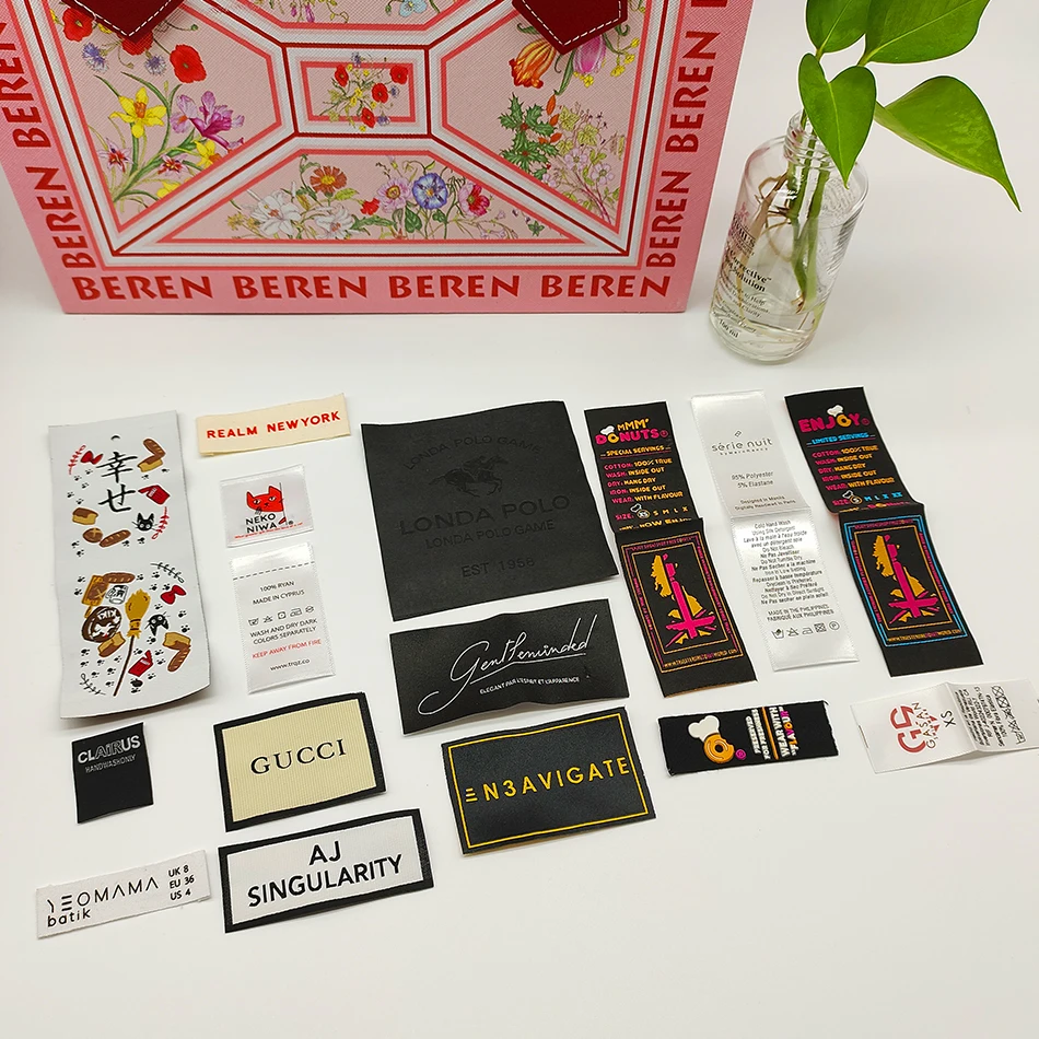 Фабричные Оптовые этикетки для рынка аксессуаров для одежды в Гуанчжоу