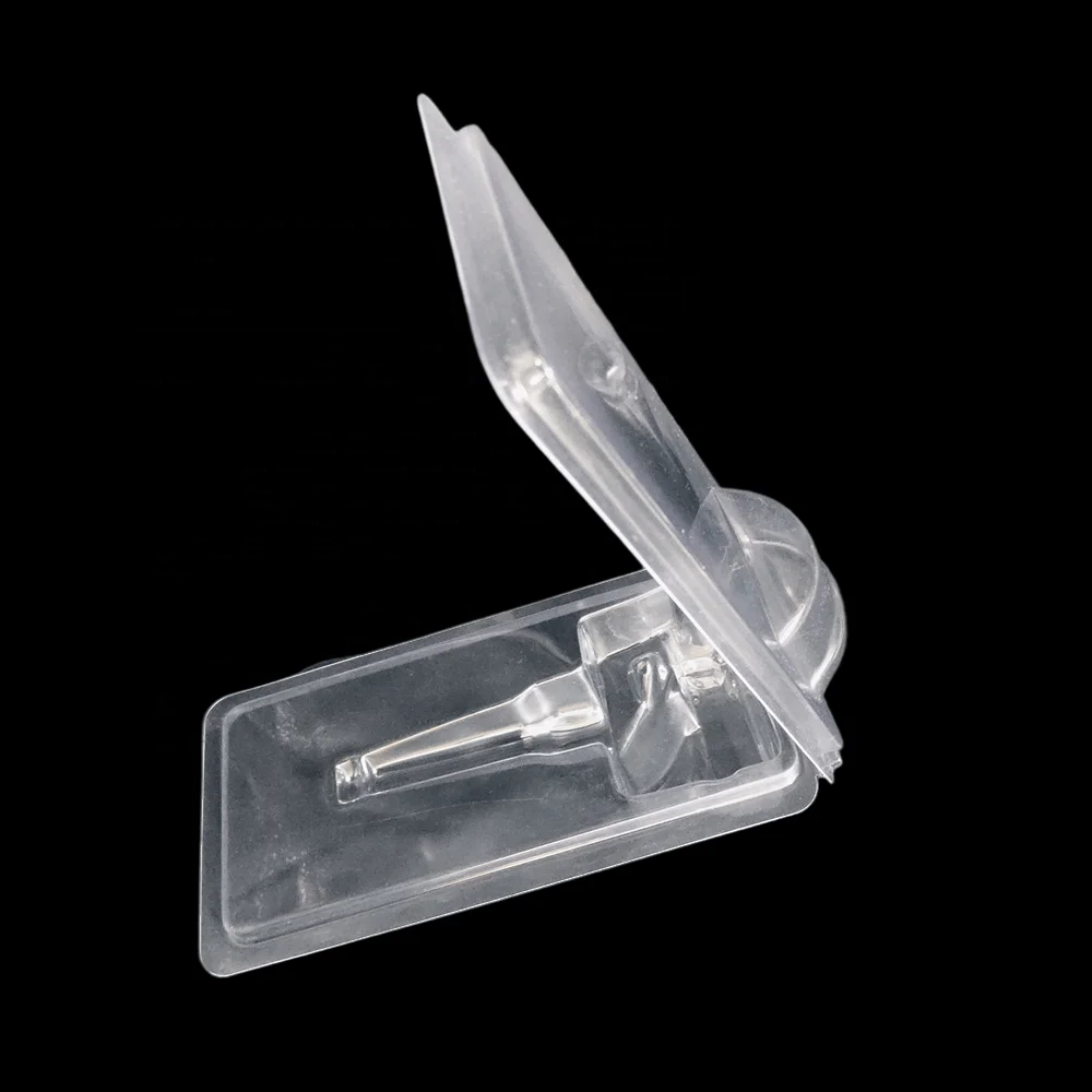 Промышленная индивидуальная раскладная упаковка, прозрачная пластиковая коробка из ПВХ, упаковка раскладушки, блистерная упаковка для рукоделия