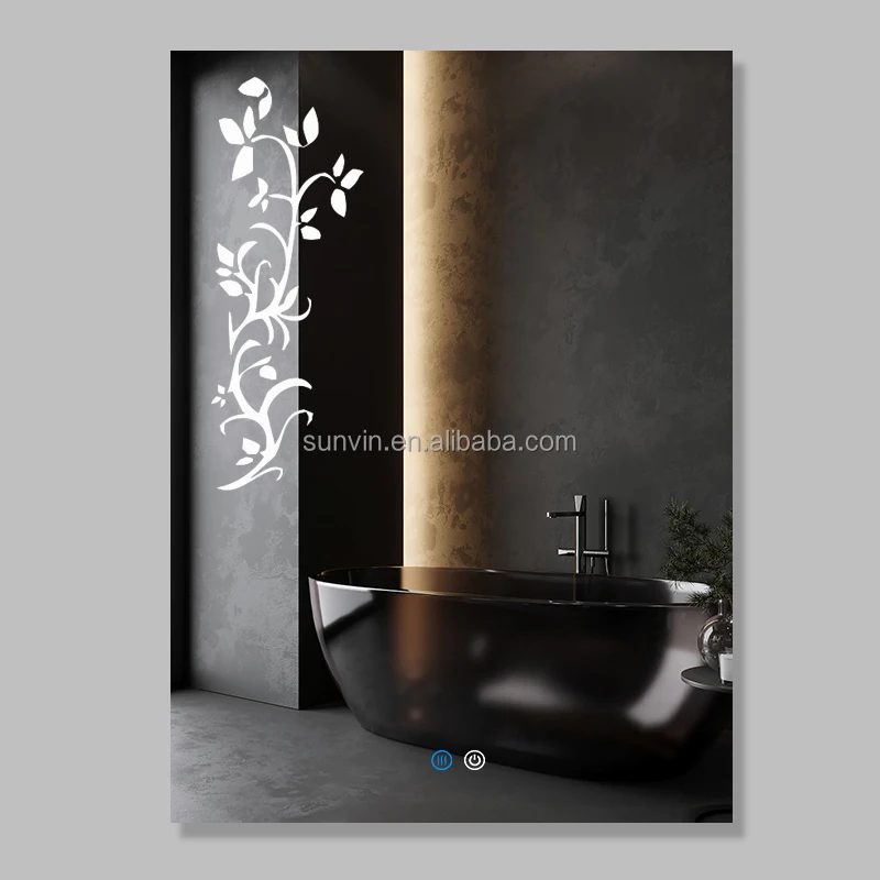 Factory Direct Sale Smart Mirror Retail Civic Side Keychains Dressing Tables Glass LED Mirrors With Mirror And Light