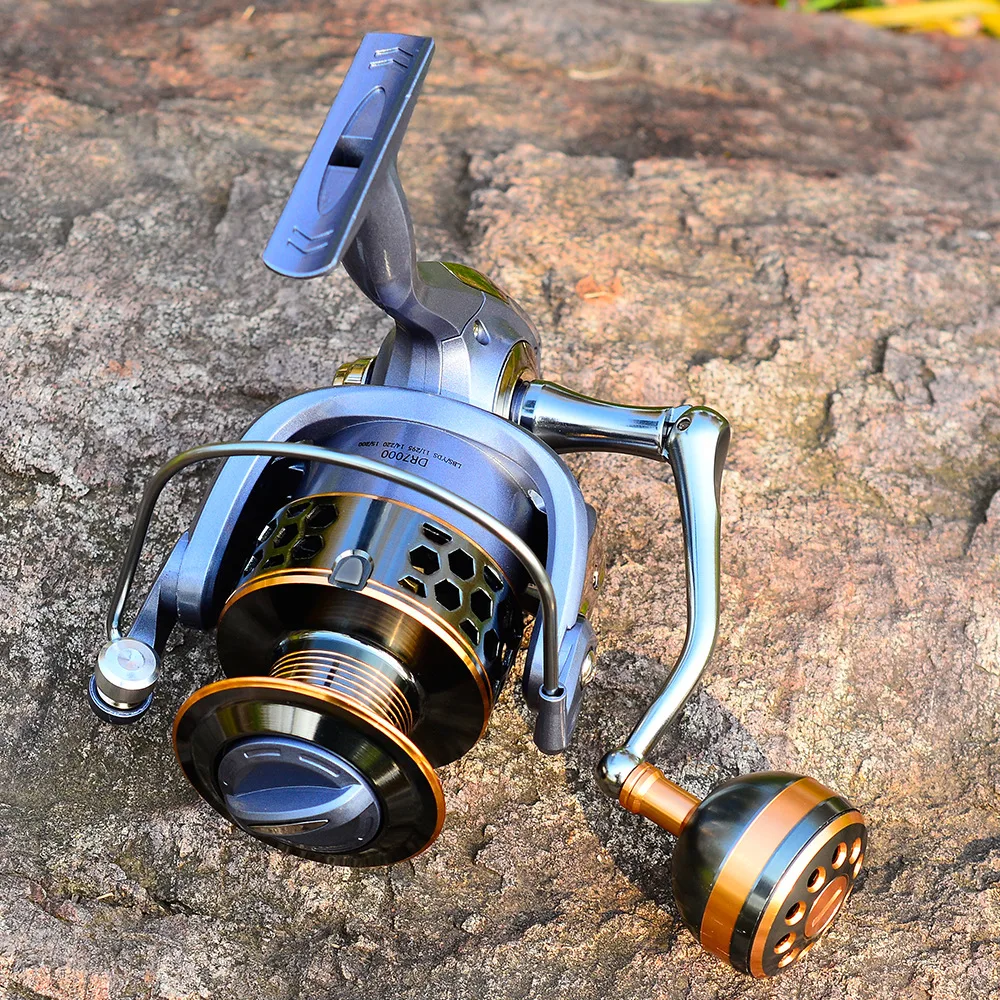 Topline 5000 Series Oem Heavy Duty spin wheel Full Metal Body Sea Fishing Spinning Reels for Salt Water