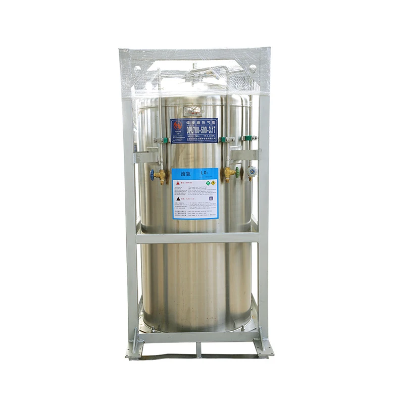 DPL-450L Stainless Steel Cryogenic Dewar New Liquid Oxygen Nitrogen Argon LNG Cylinder Pressure Vessel with Pump Core Component