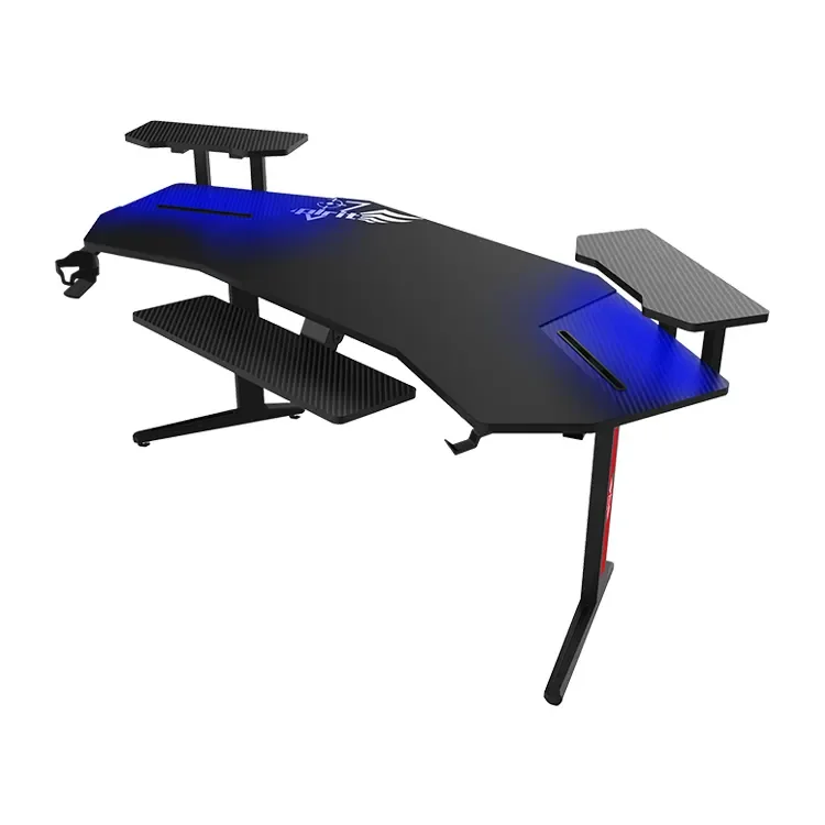 Large Desktop Gaming Desk Corner Pc Black Corner Gamer Desk Manufacturer Black E-sports Gaming Desk