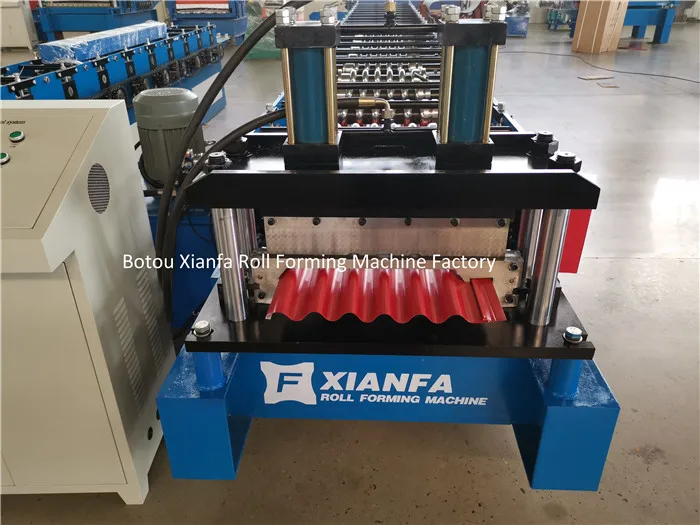 corrugated sheet standing seam metal roof roll forming machine