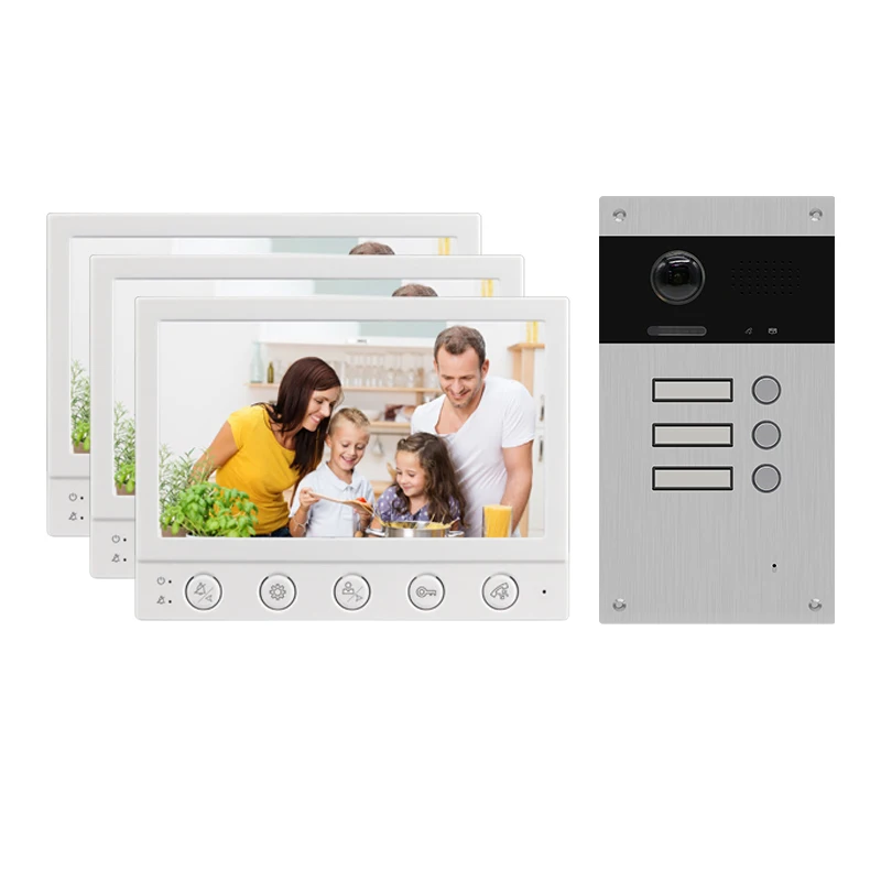  Joytimer новый дизайн кольцо дверной Звонок камера 2 провода видео-телефон двери IP домофон