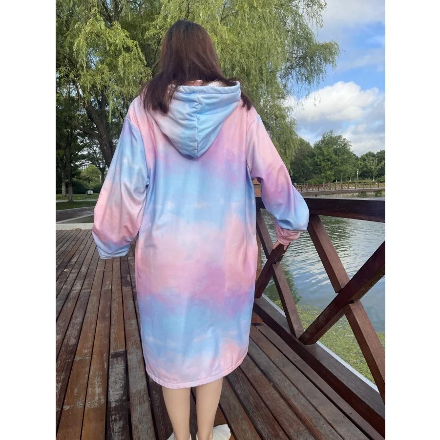 terry surf poncho hooded beach bathrobe towel surf changing poncho robe