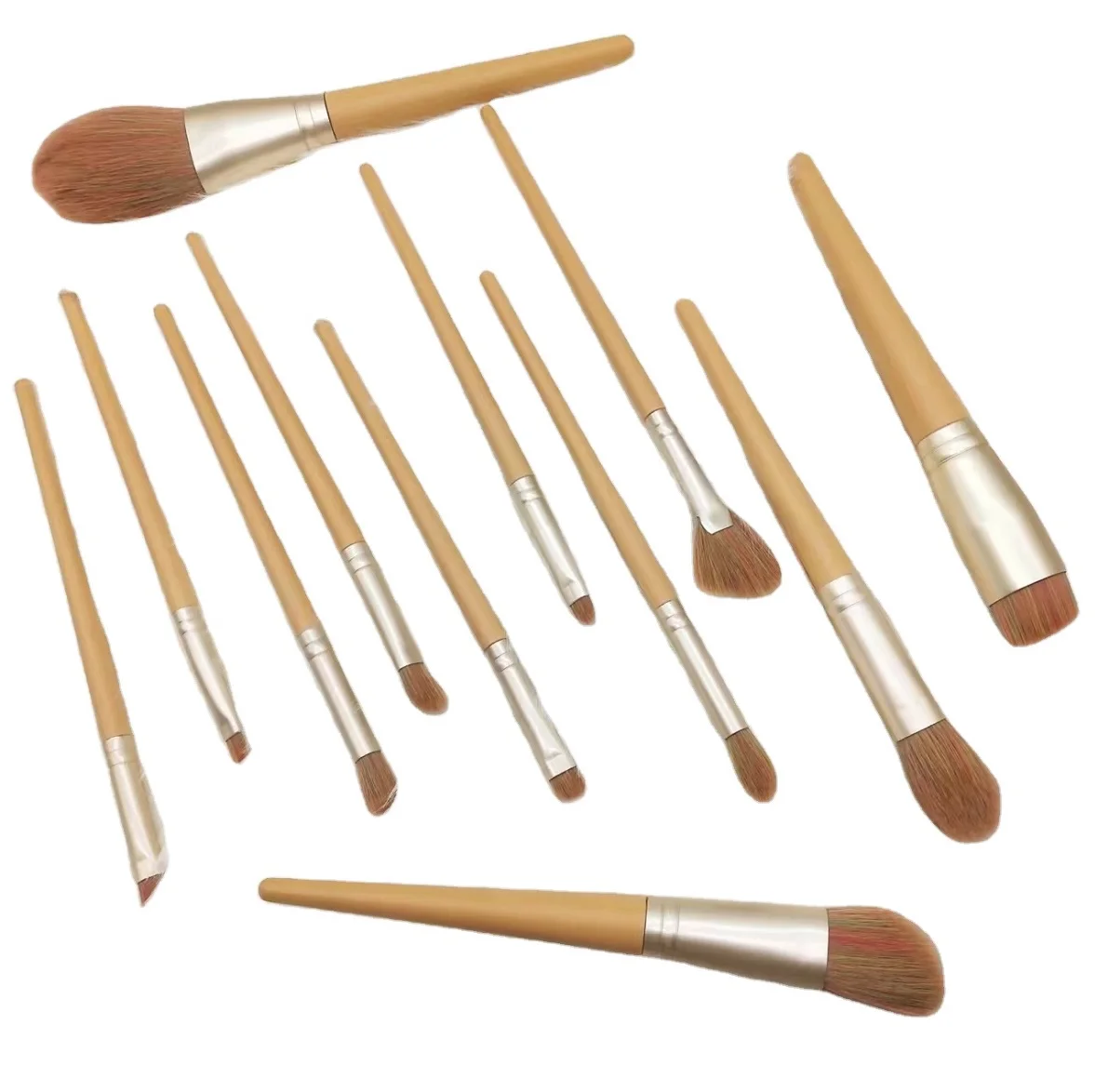 Custom wholesaler Professional Synthetic Hair Single brushes Private label Makeup Brush set