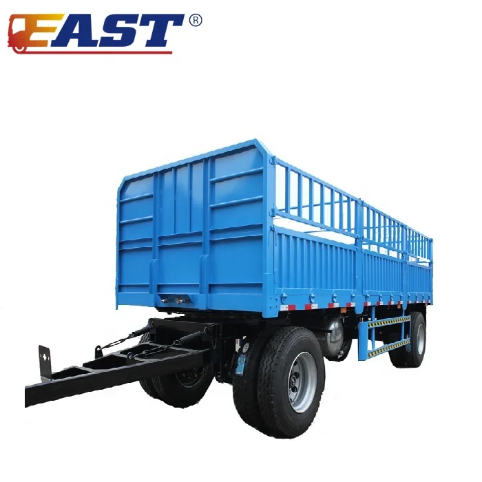 EAST Customize 2 Axle 20 Ton Draw Bar Towing Dolly cargo Draw Bar trailer DrawBar trailer Full Trailer price