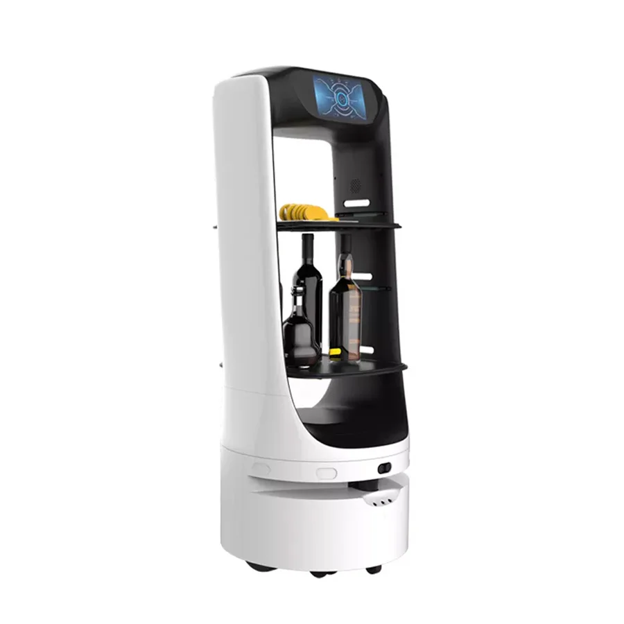 Service Food Delivery Robot Smart Waiter Design for Restaurant Coffee Shop Fast Food Shop and Pizza