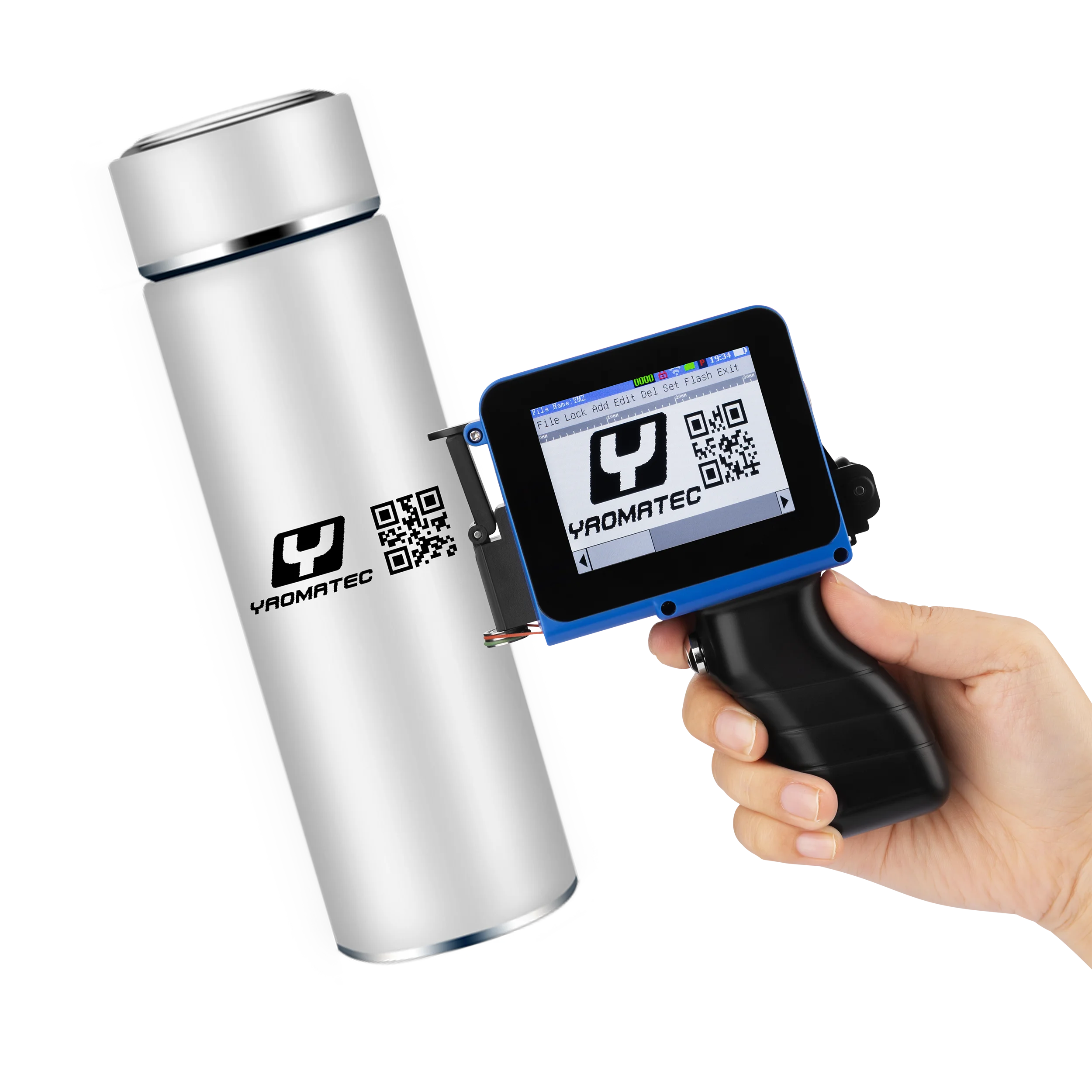 Yaomatec Cheap Price NEW Mini Portable Handheld Inkjet Printer  variable data printing machine usb data cable machine