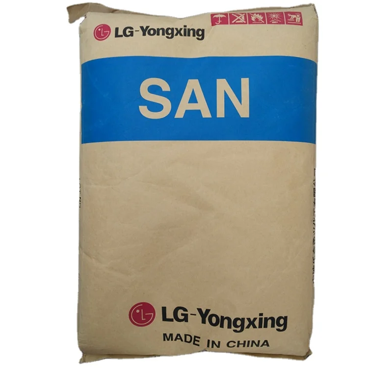 Hot Selling SAN Plastic Material High Flow Transparency  White AS Material