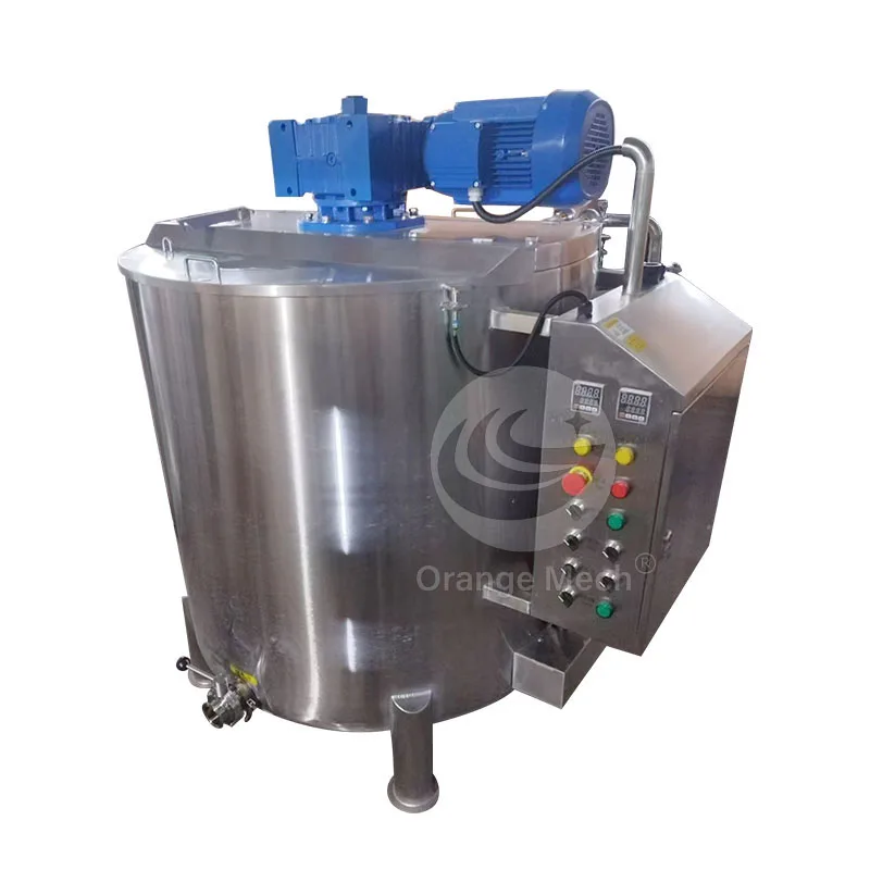 Automatic 5L 20L 50L 500L 1000L Cocoa Grinder Chocolate Holding Tank Chocolate Machine