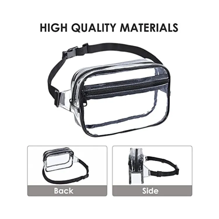 wholesale PVC summer jelly bag mini crossbody bags for women clear hand bags purse