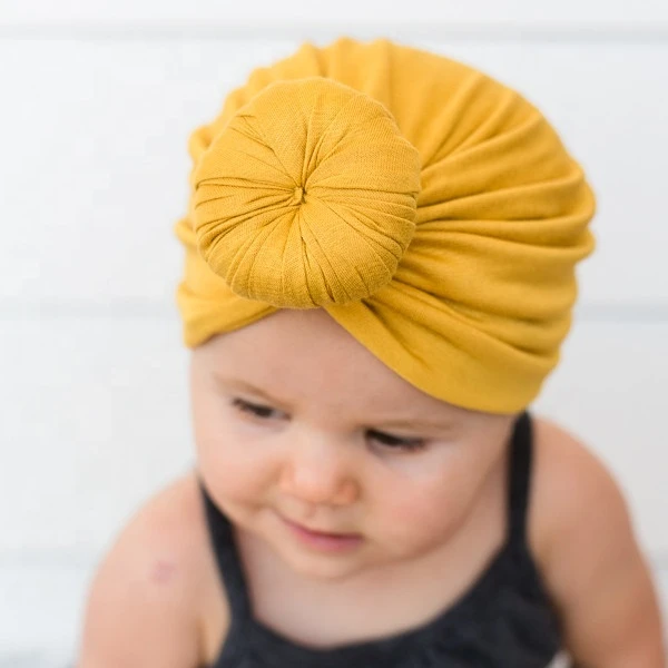 OEM baby turban headbands designer headbands headwrap bandana