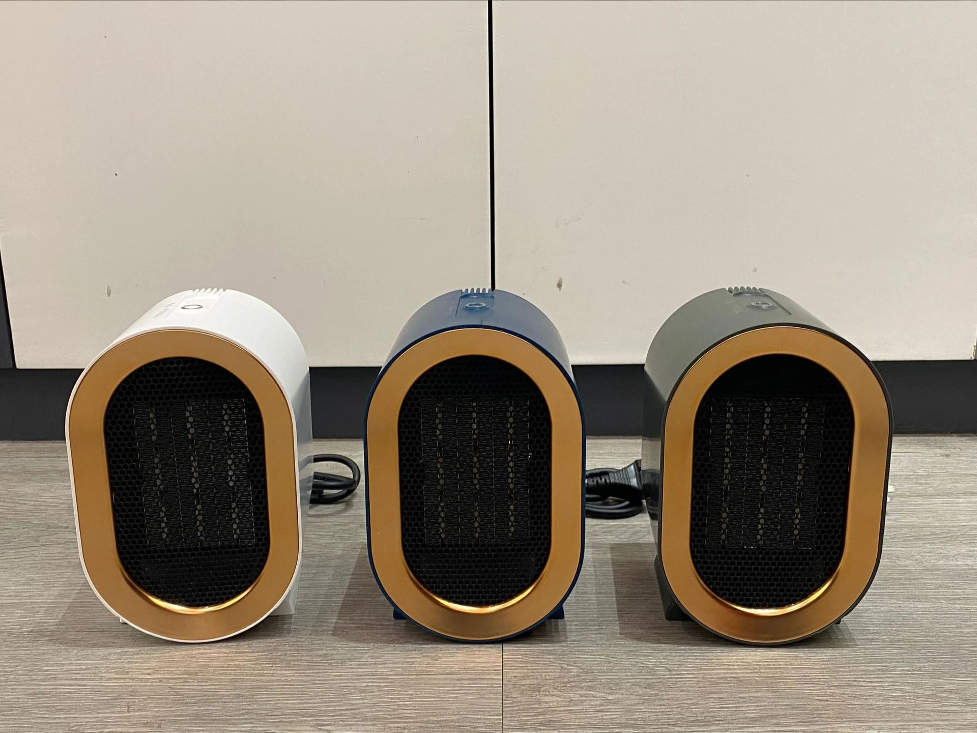 New Portable Electric Heaters Fan 1200W PTC Ceramic Heat 2-Speed Mini Low-Noise Household Space Heaters Electric Heater