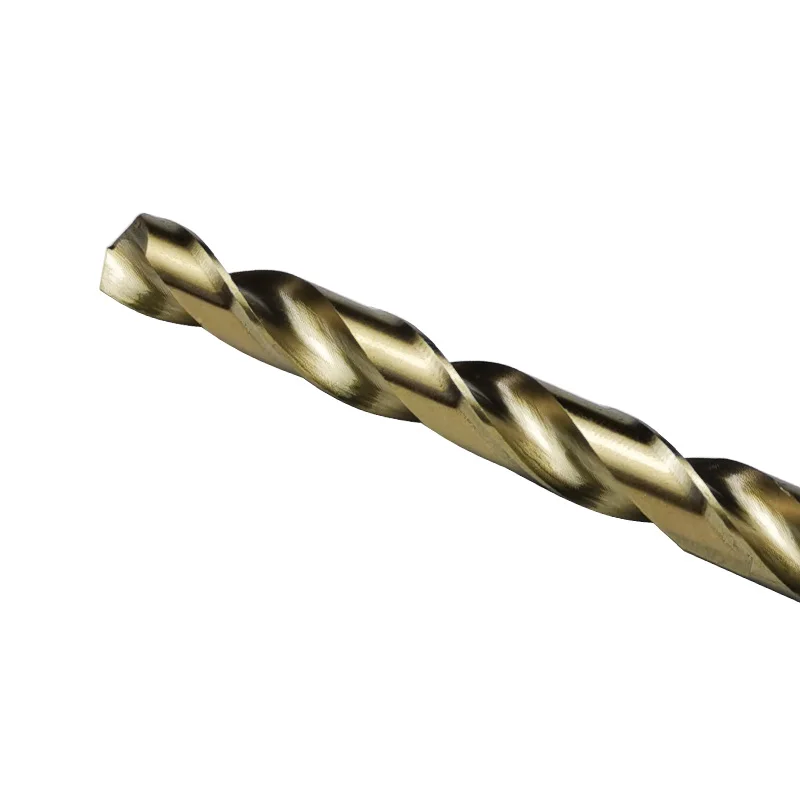 Din 338 German HSS M35 Cobalt 5% Parallel Shank Twist Drill Bits For Stainless Steel/Steel/Metal