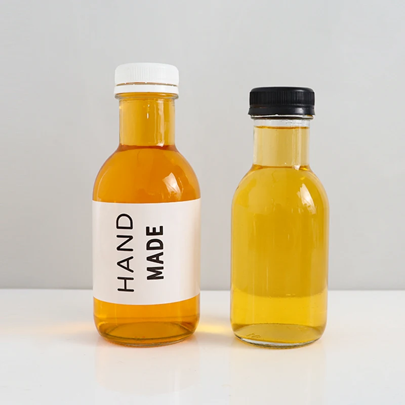 Hot Sale 250ml 350ml Ketchup blueberry sauce dispenser woozy pepper chili tabasco tomato salad glass bottle with sealed cap