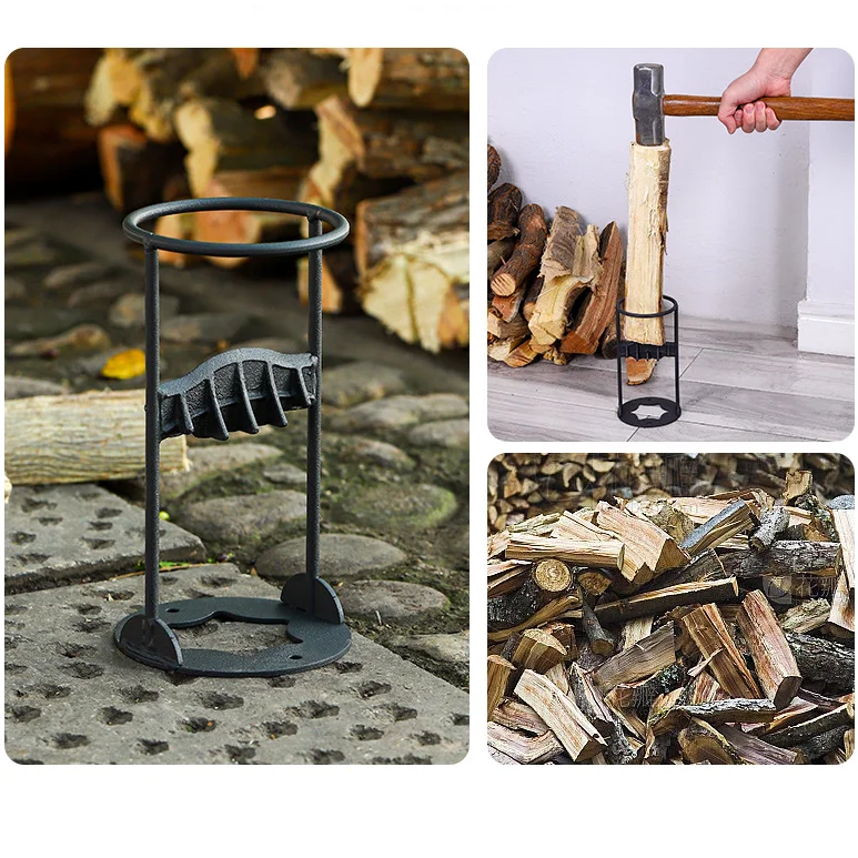 Customized Portable Manual High Carbon Steel Wood Splitting Firewood Log Splitter