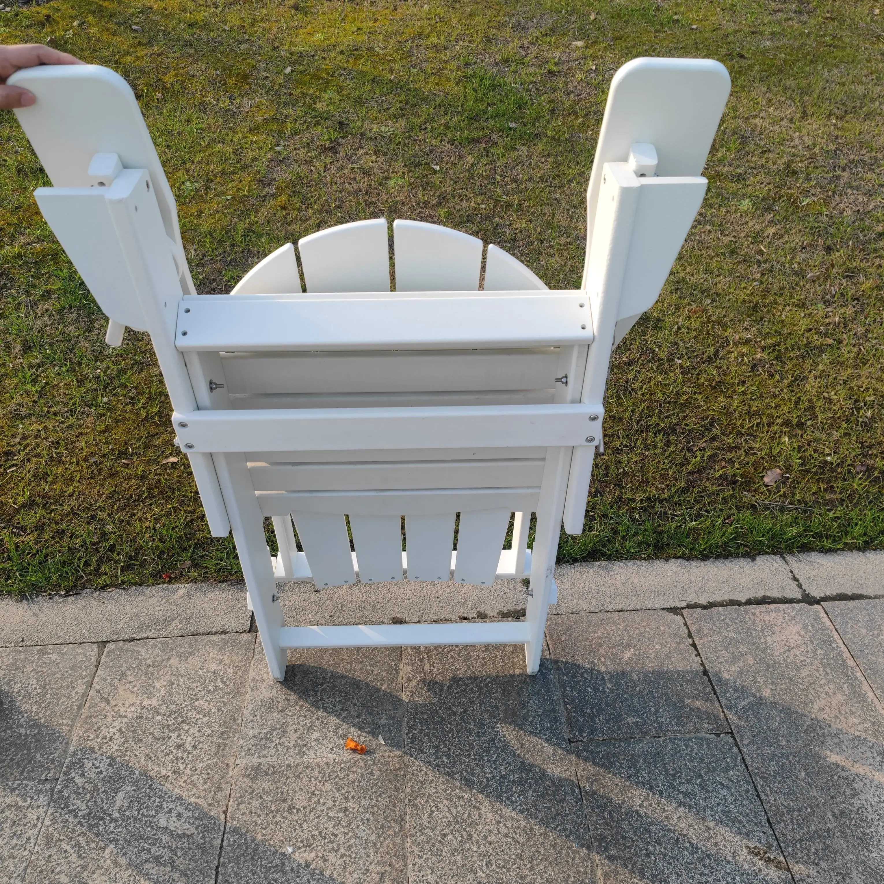 Уличные Современные садовые стулья Adirondack хорошее качество садовый полиэтиленовый