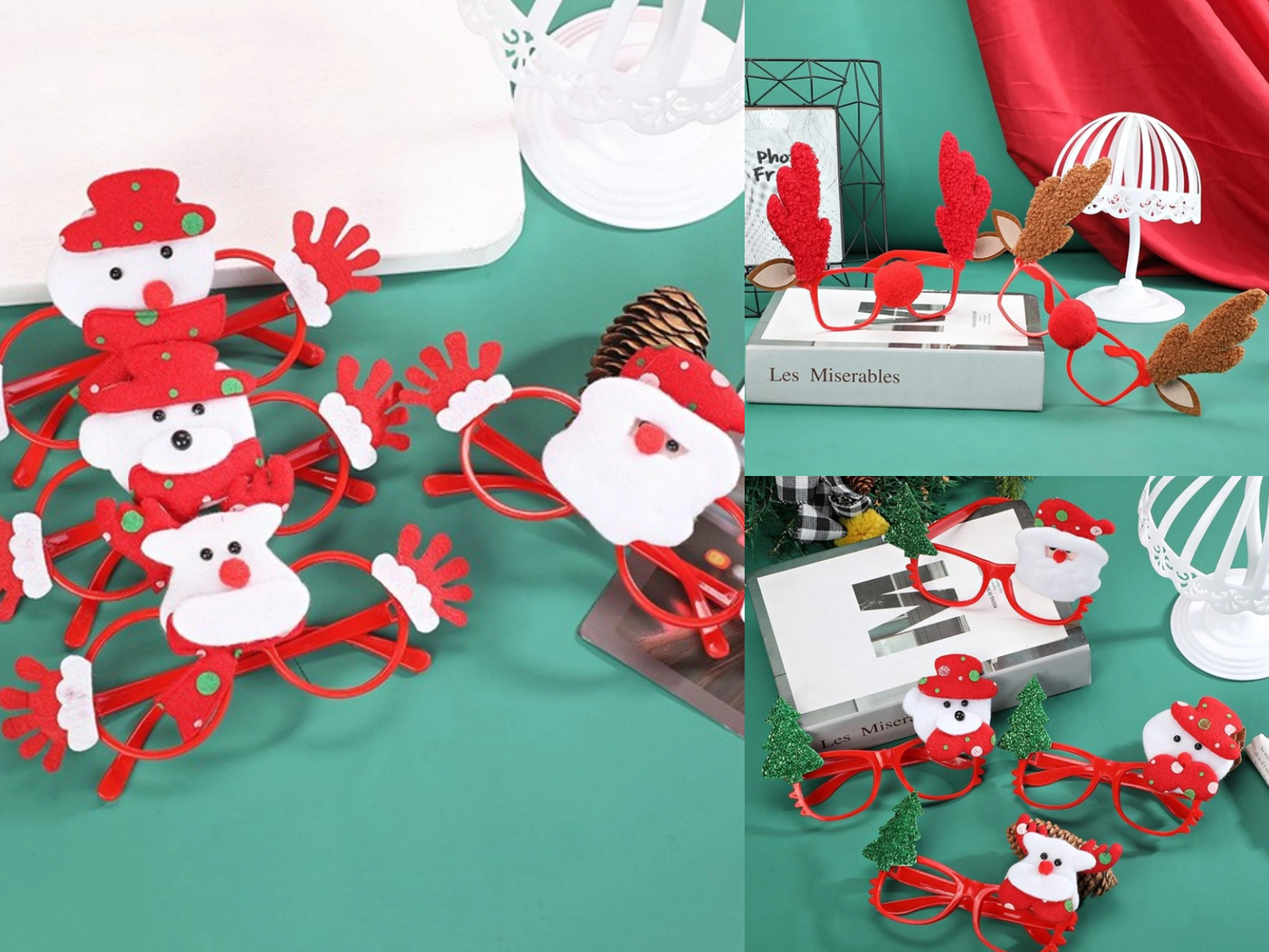 2021 New Christmas Ornaments Adult Children Gifts Santa Claus Snowman Antlers Decoration Party