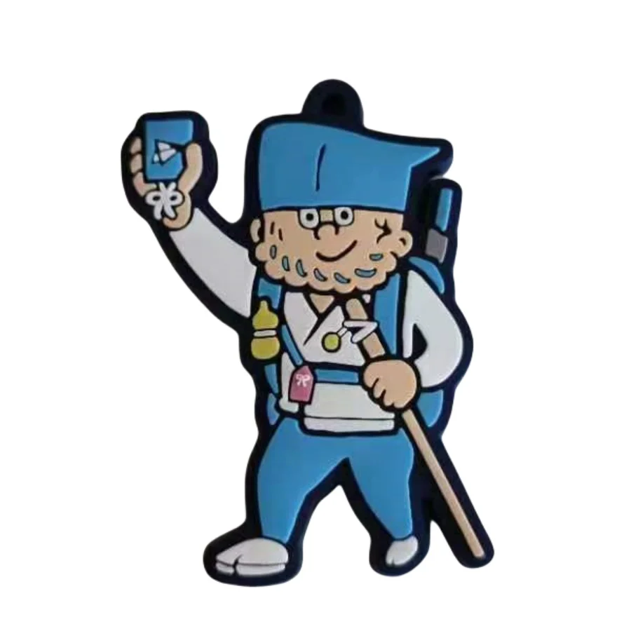 Custom Japan Plastic PVC Mini Game Figurine Figure  Design Toy Keychain Key Chain Key Ring Keyring Figure Custom 3d Figure